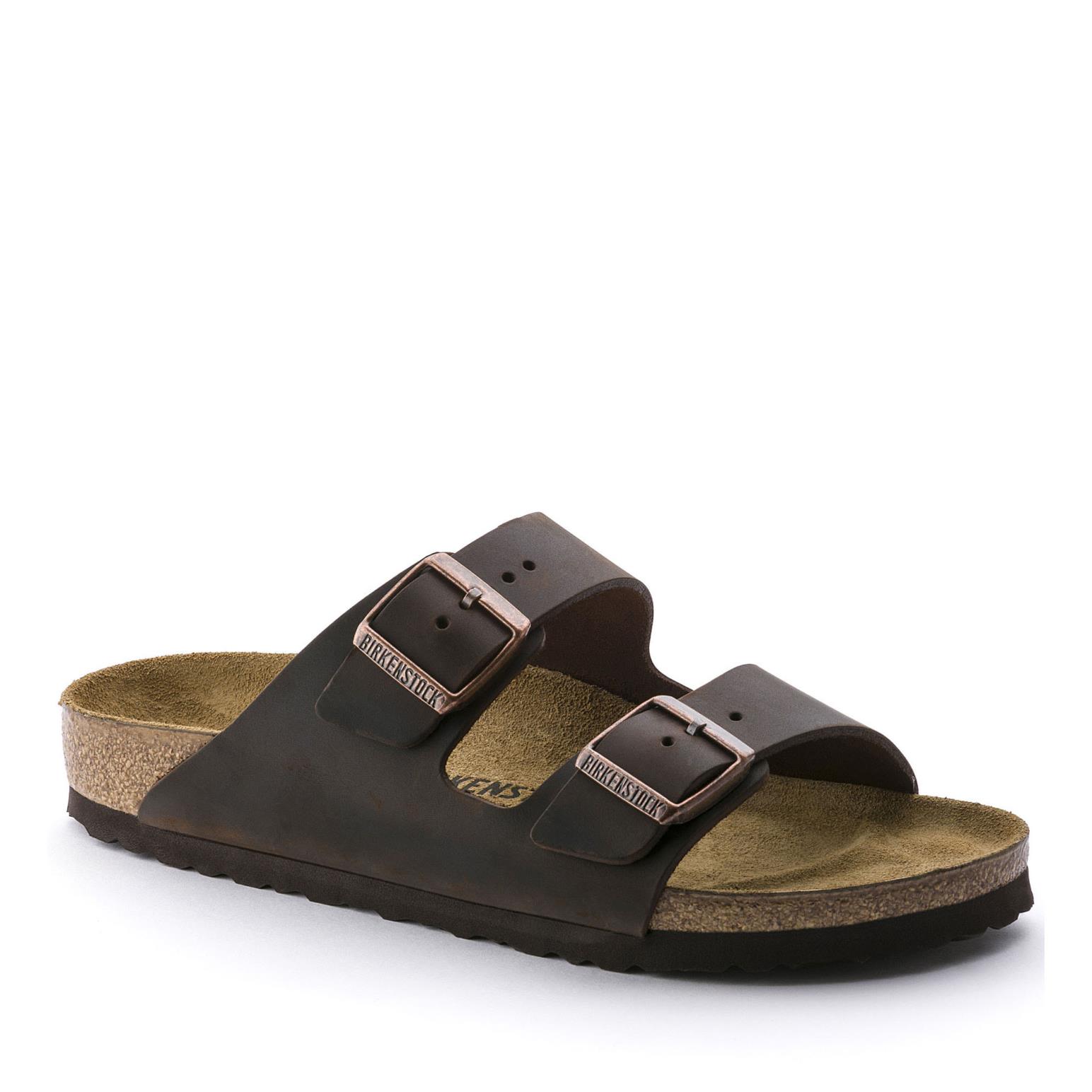 Birkenstock Arizona Oiled Leather Habana Regular Width