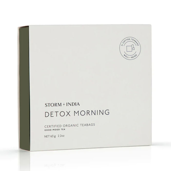 Storm + India Detox Morning Teabags 21x3g