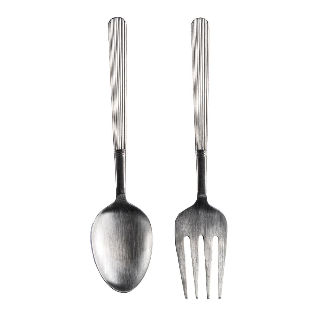 Salad Servers Classic Silver