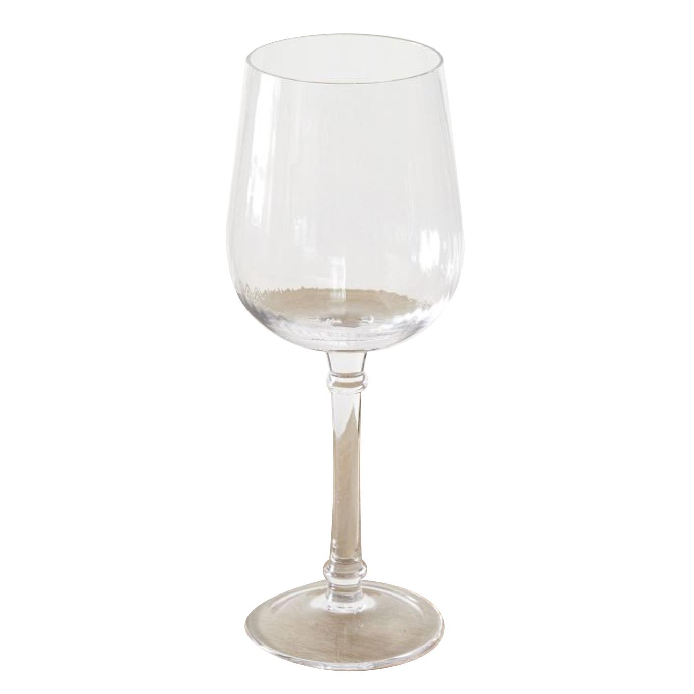 West Elm Esme White Wine Glass Fluted