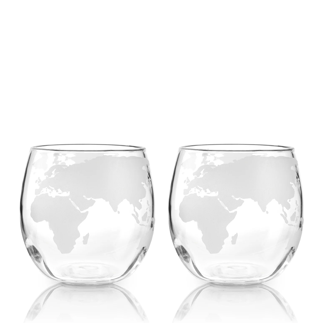 Globe Whiskey Tumblers By Viski®