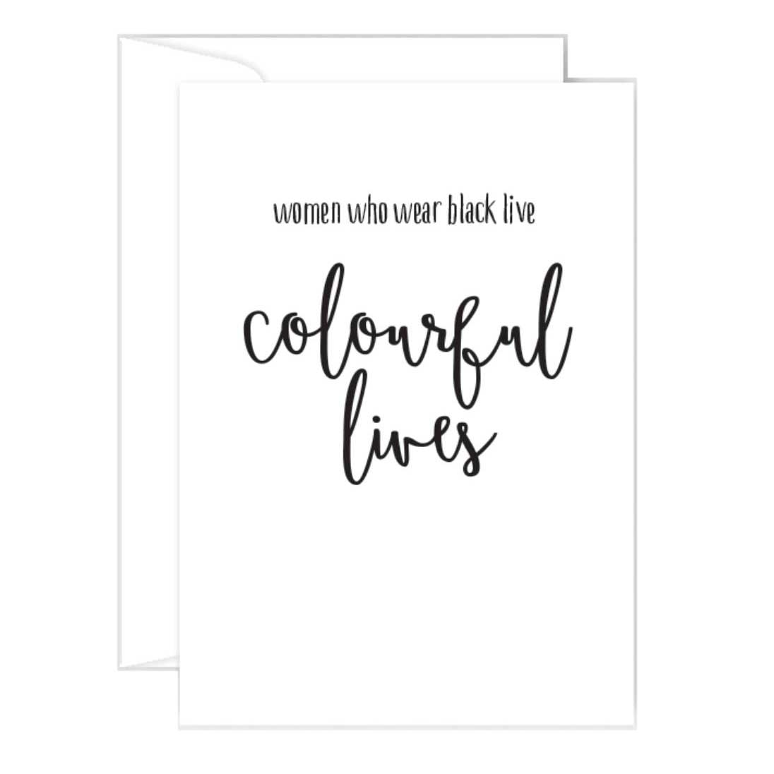 Poppy Card - Women Who Wear Black