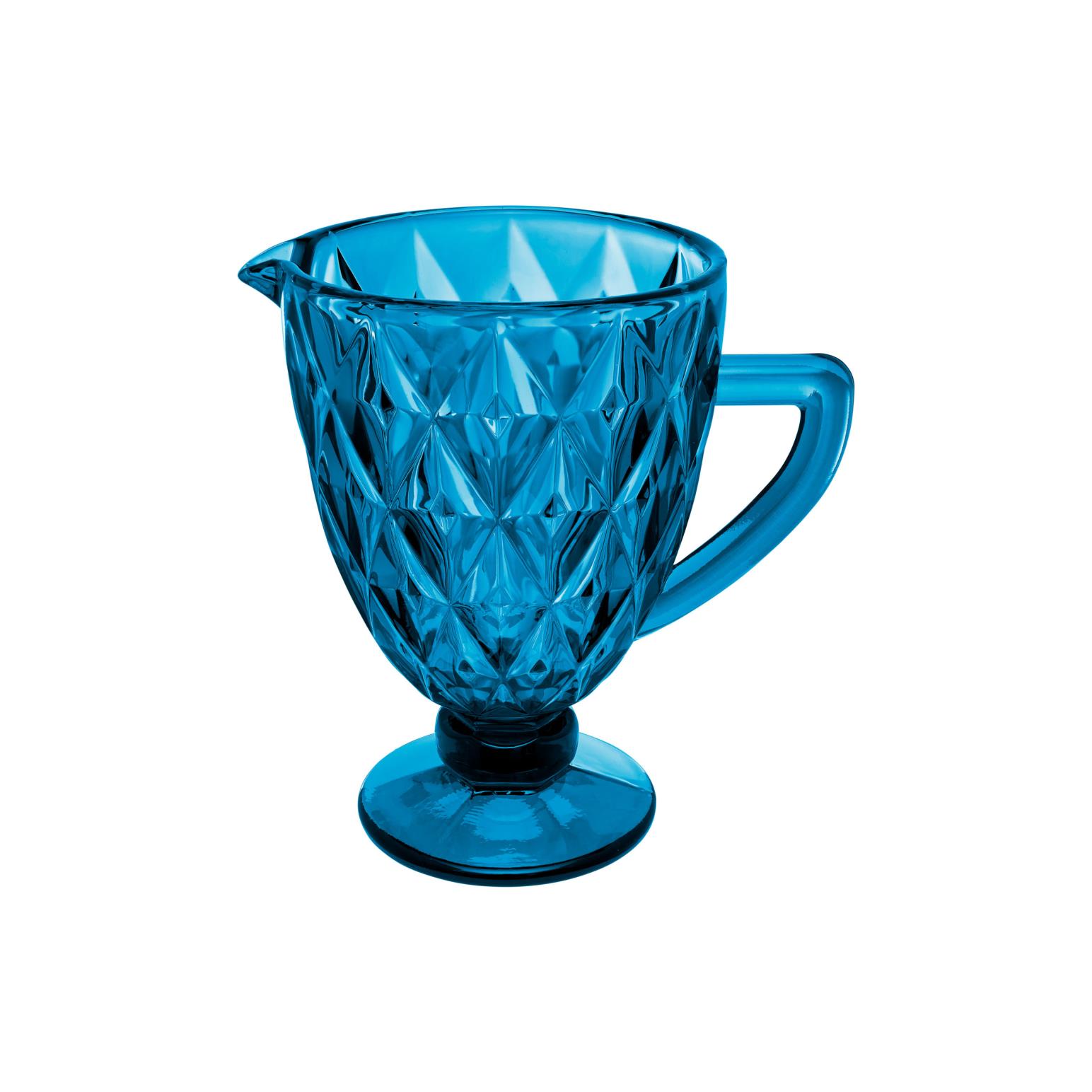 Casa Domani Deanna Glass Jug 1.1L Blue Gift Boxed