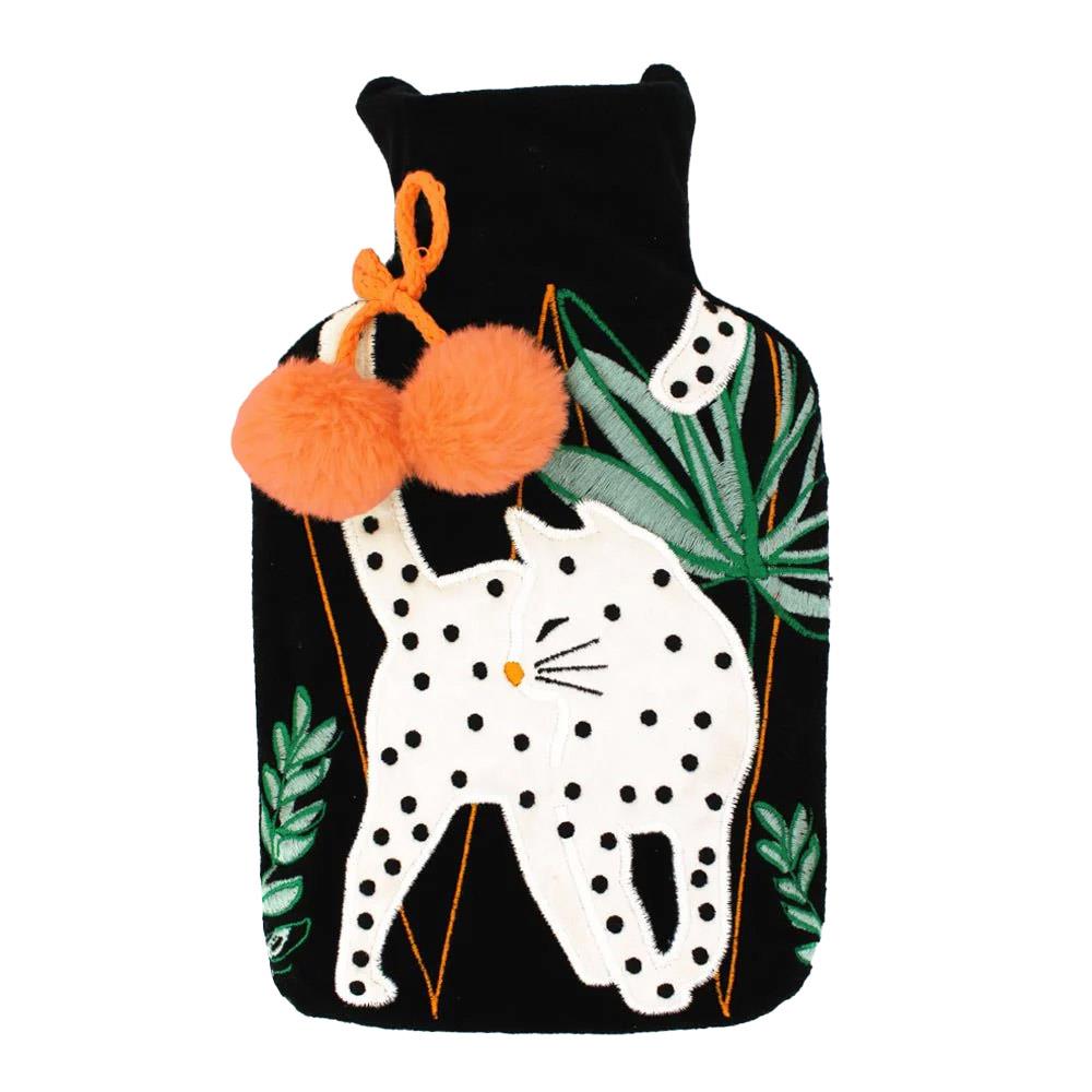 House Of Disaster Feline Hot Water Bottle