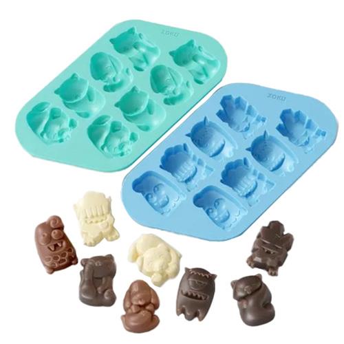 Zoku Chocolate Cat Dog & Monster Mold Set Of 2