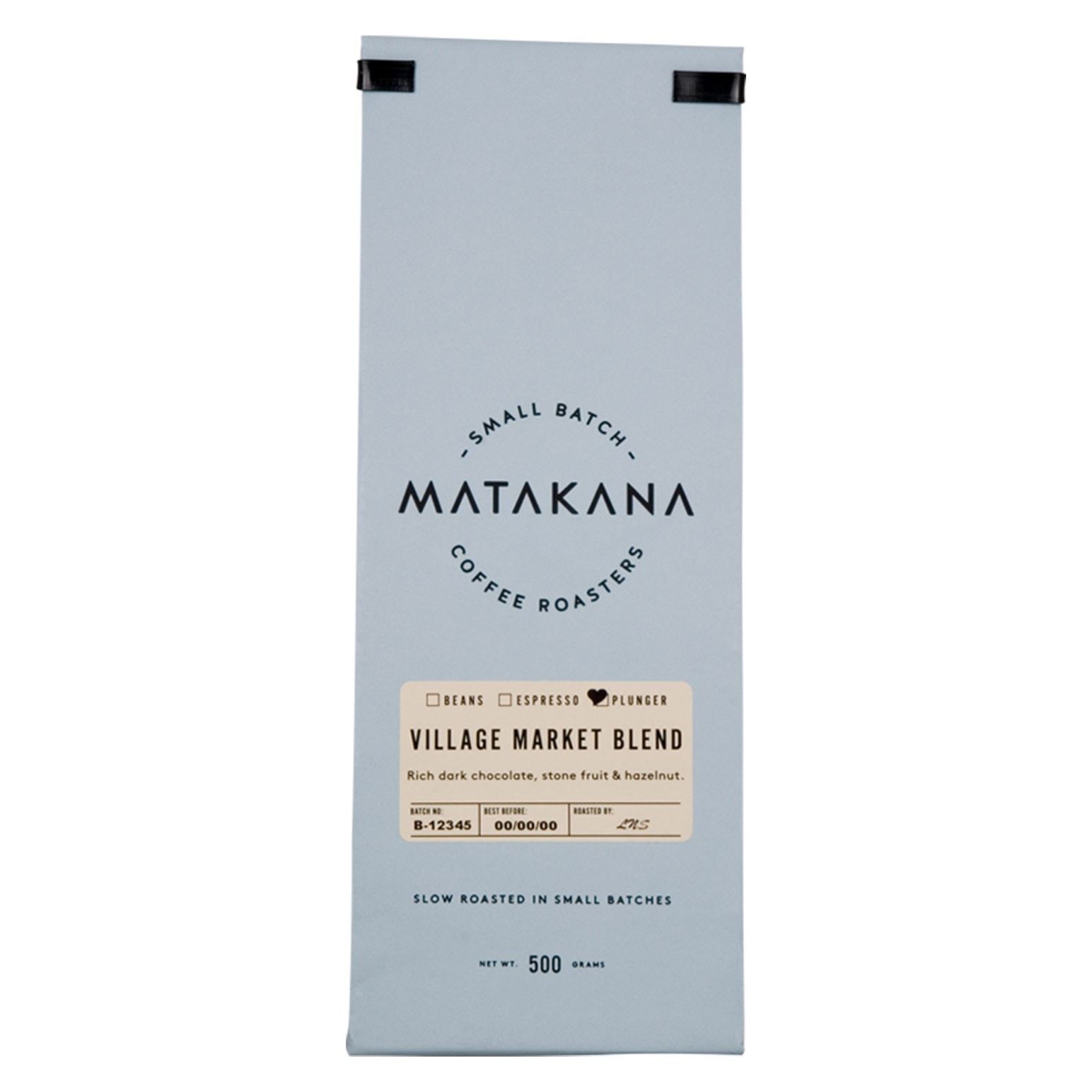 Matakana Coffee Roasters Village Blend Plunger 500g