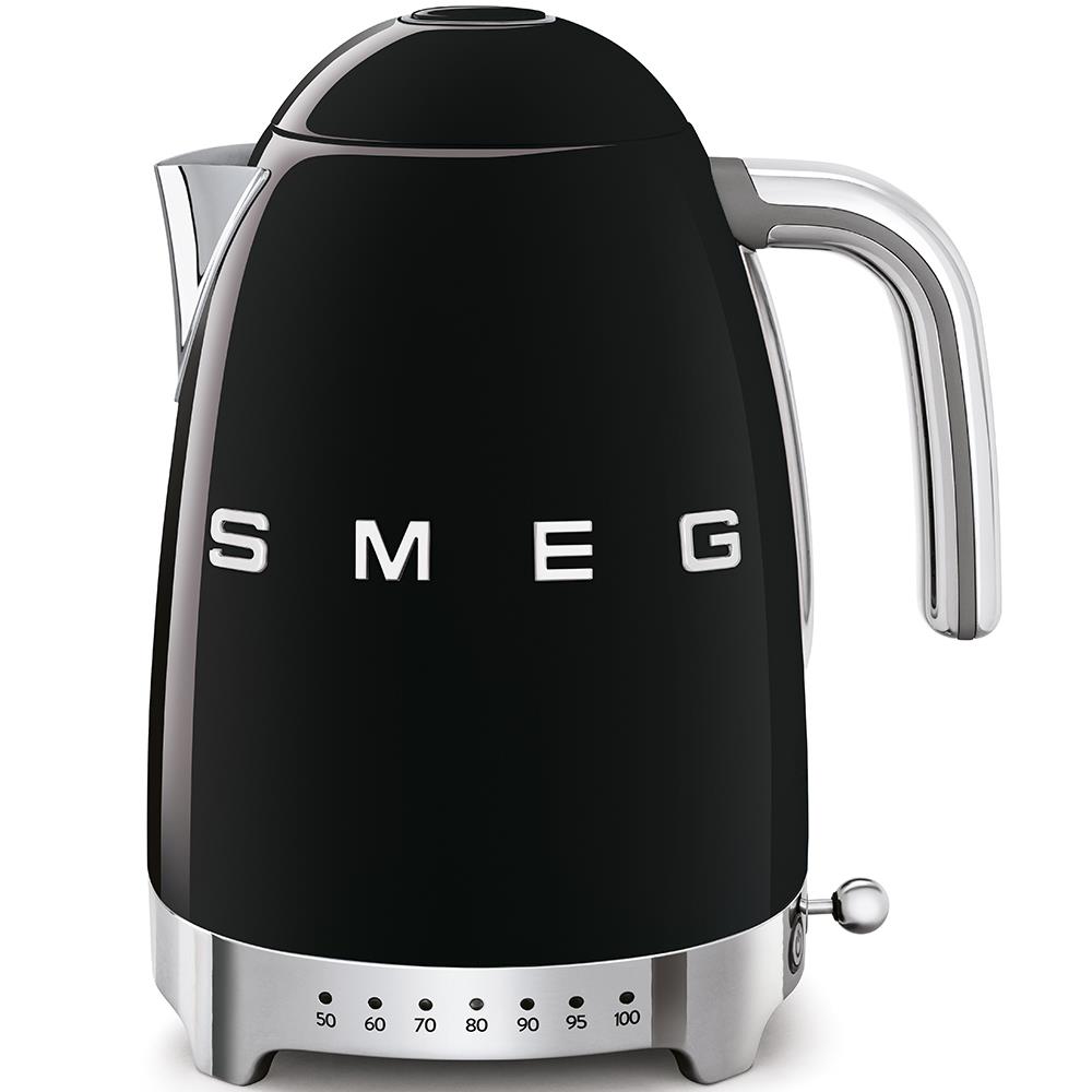 Smeg Electric Variable Temp Kettle - Black