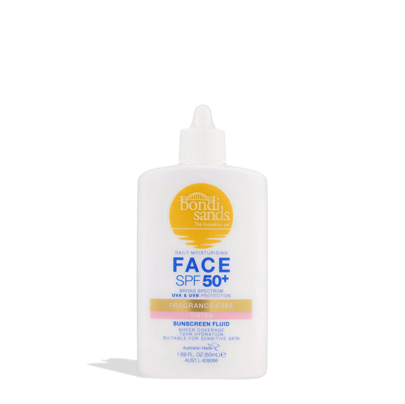 Bondi Sands SPF 50+ Fragrance Free Tinted Face Fluid 50ml