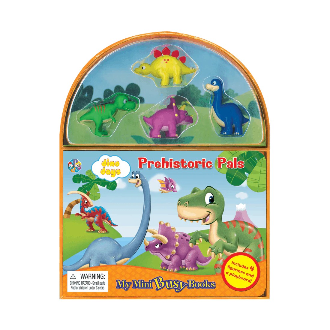 Phidal Mini Busy Books - Dinos