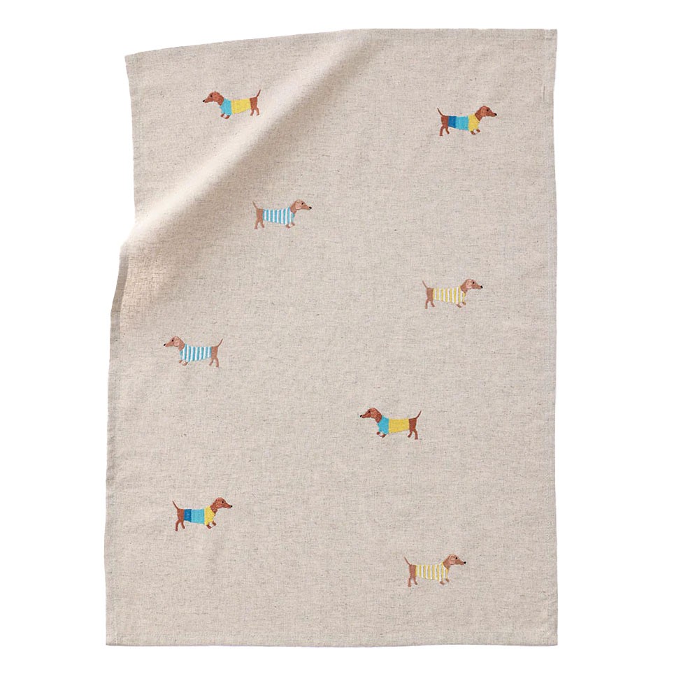 MM Linen Houndy Do Tea Towel 50x70