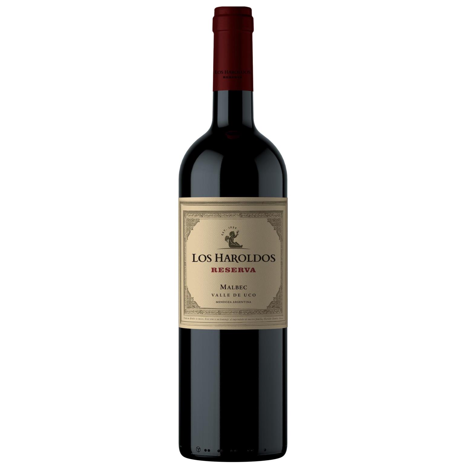 Los Haroldos Reserva Malbec 2019 Mendoza Argentina 14% 750ml