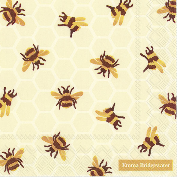 IHR Luncheon Napkin Bumble Bee E.B.