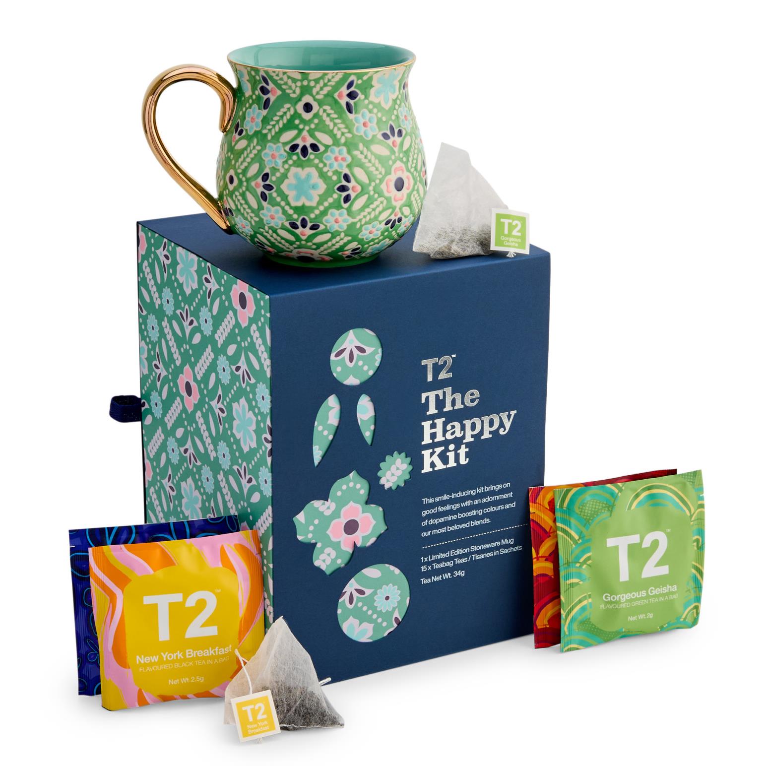 T2 The Happy Kit Tea Bag Gift Pack