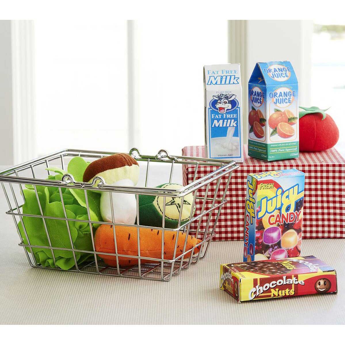 Pottery Barn Kids Mini Grocery Basket Set