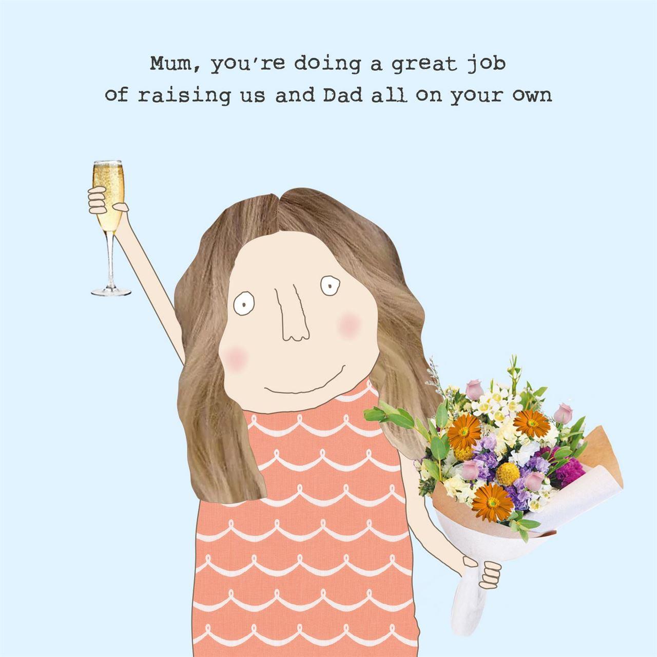 Rosie Made A Thing Raising Us Mother's Day Card