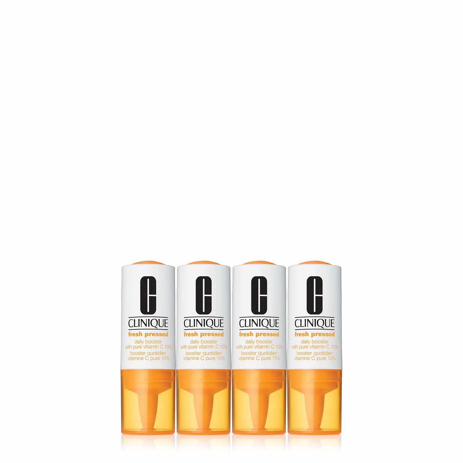 Clinique Fresh Pressed Daily Booster with Pure Vitamin C 10% 4 x 8.5ml