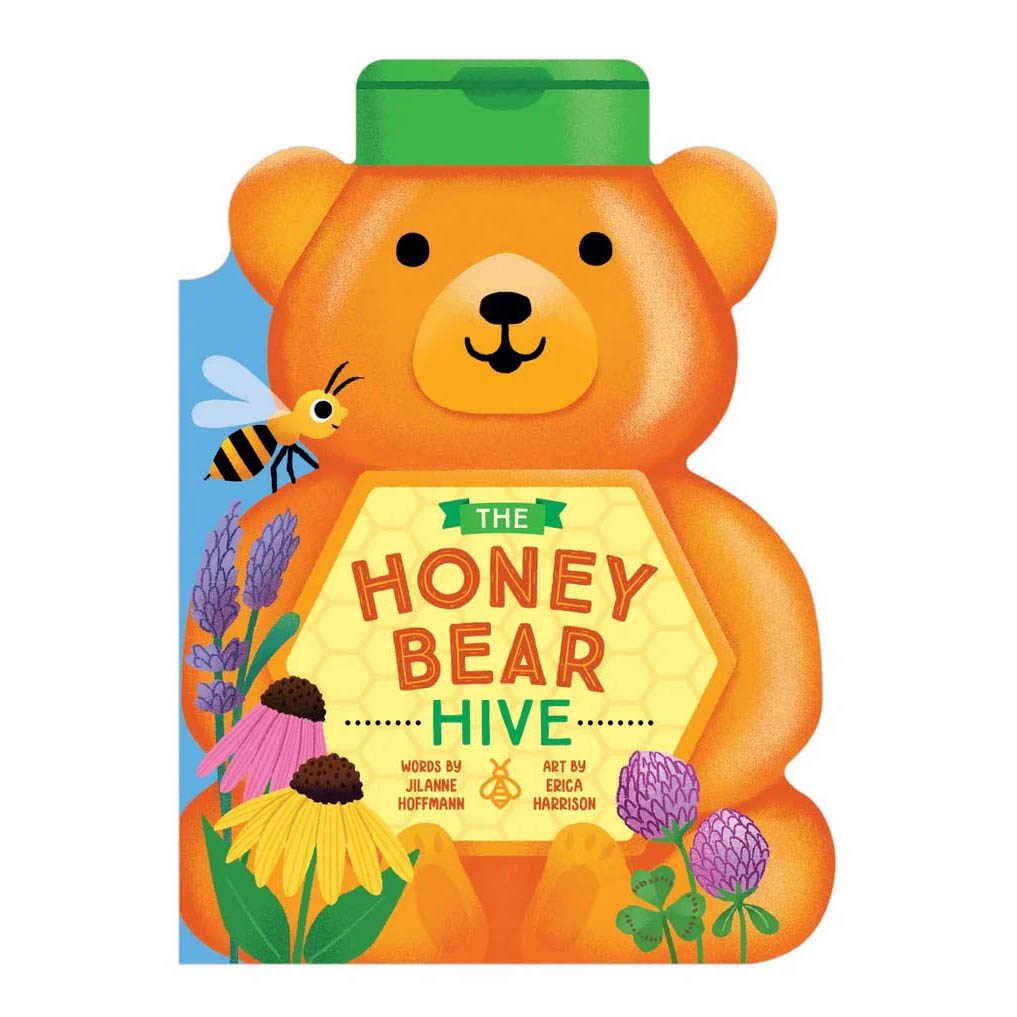 Logical Toys The Honey Bear Hive Shaped Board Book