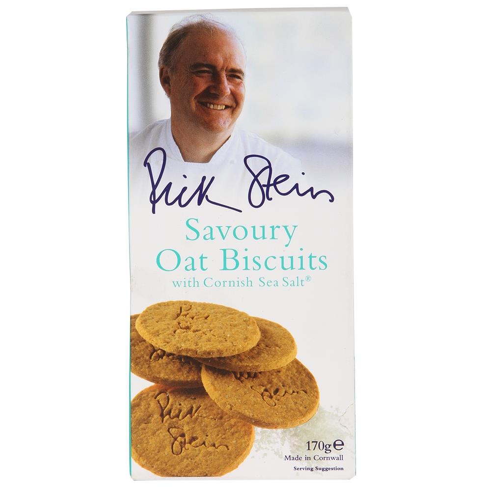 Furniss of Cornwall Rick Stein Oat Biscuits With Cornish Sea Salt 170g