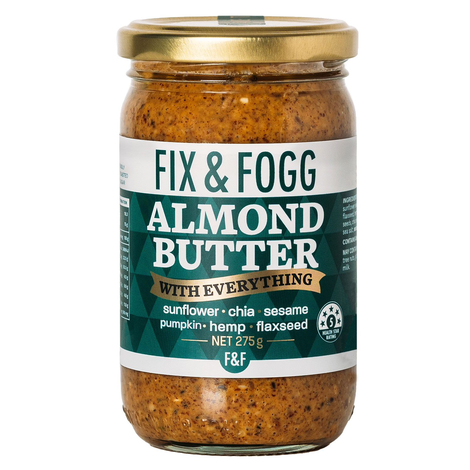 Fix & Fogg Almond Everything Butter 275g