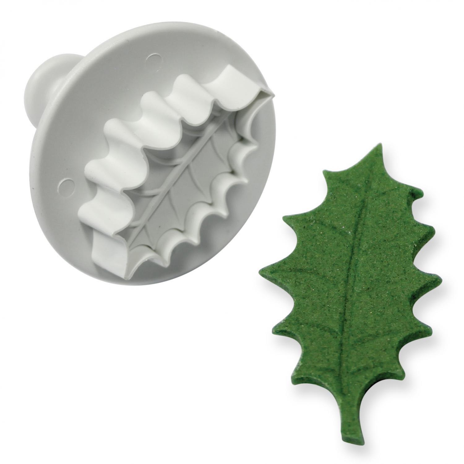 PME Veined Holly Leaf Larger Cutters Set 3