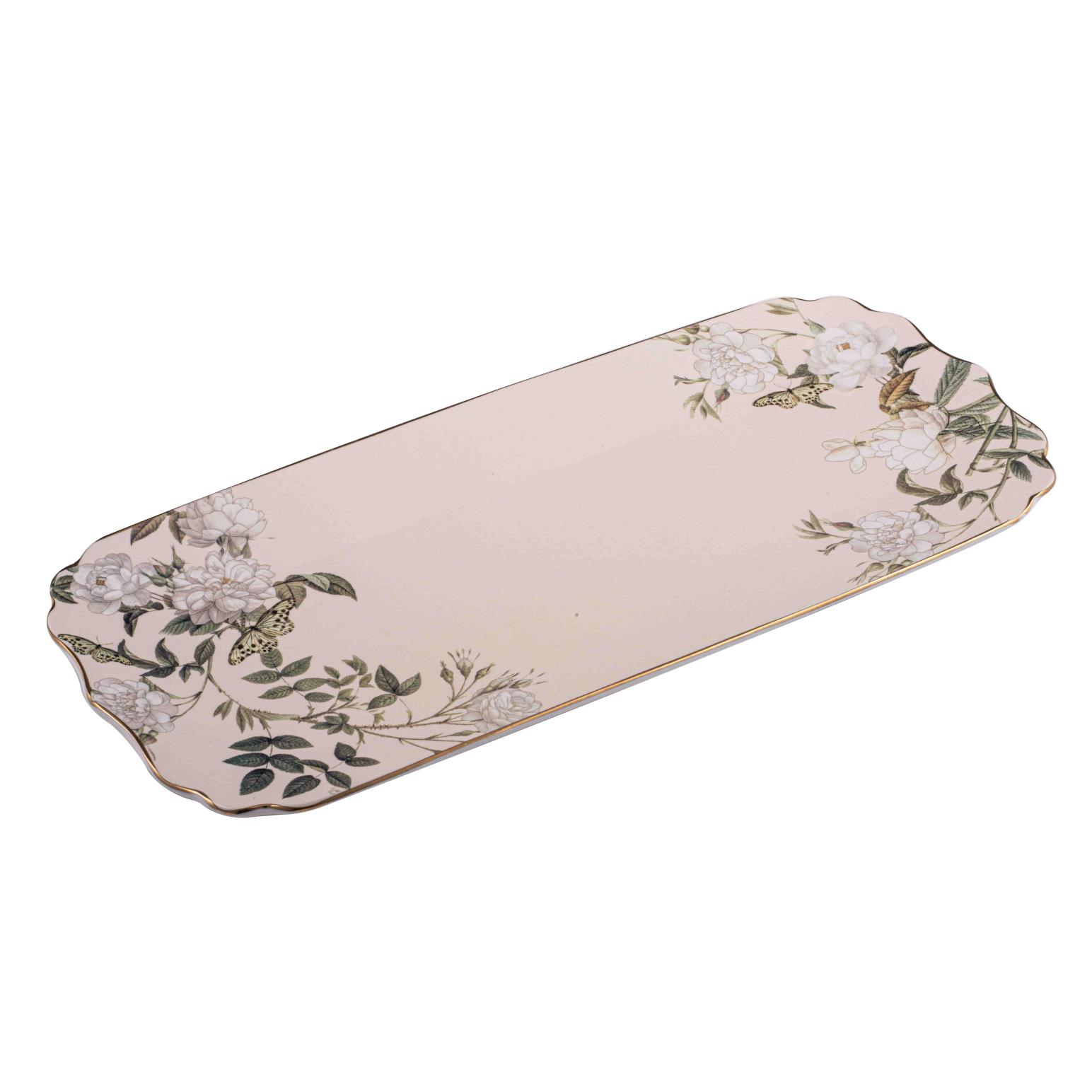 Ashdene Elegant Rose Cream Platter