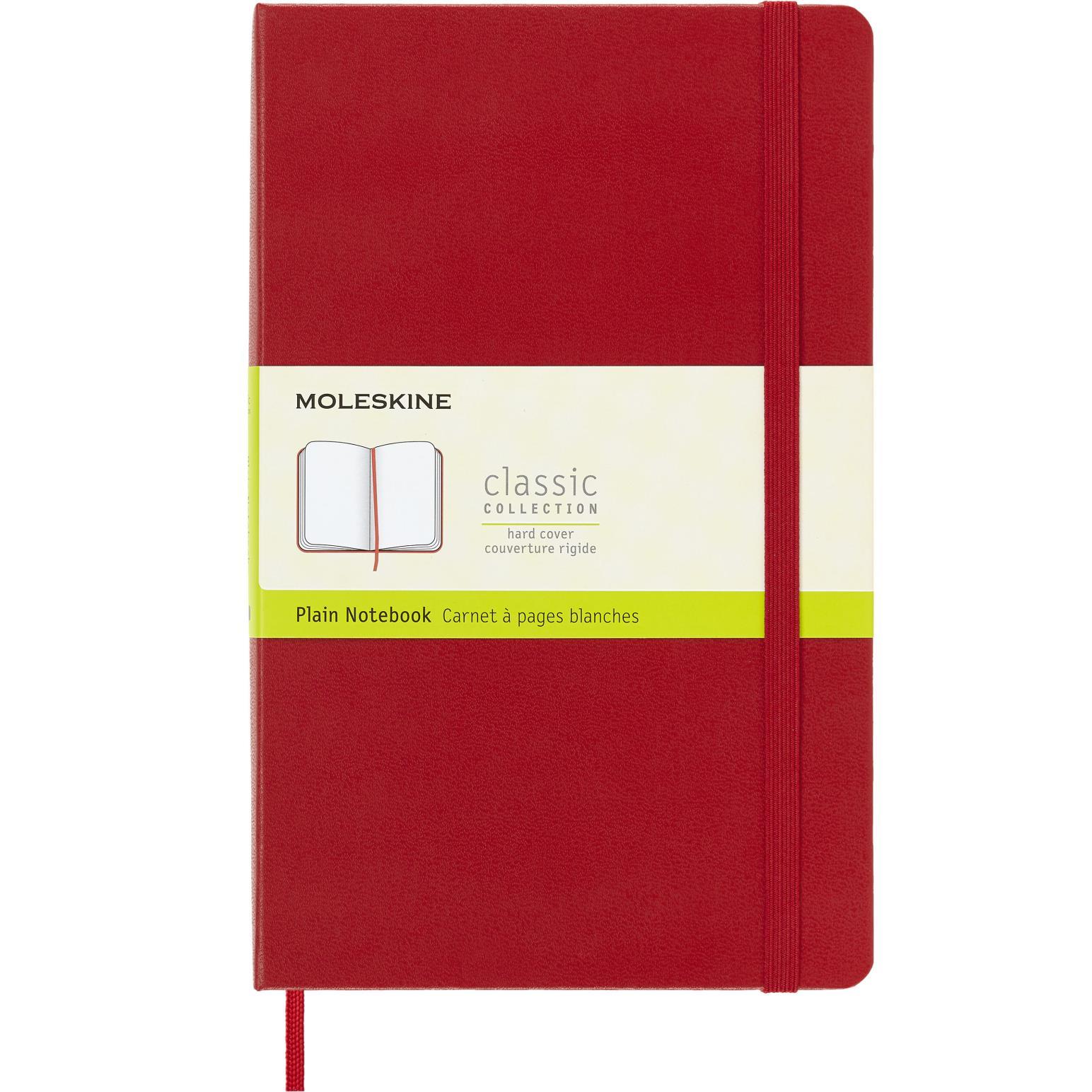 Moleskine Notebook Large Plain S.Red F2