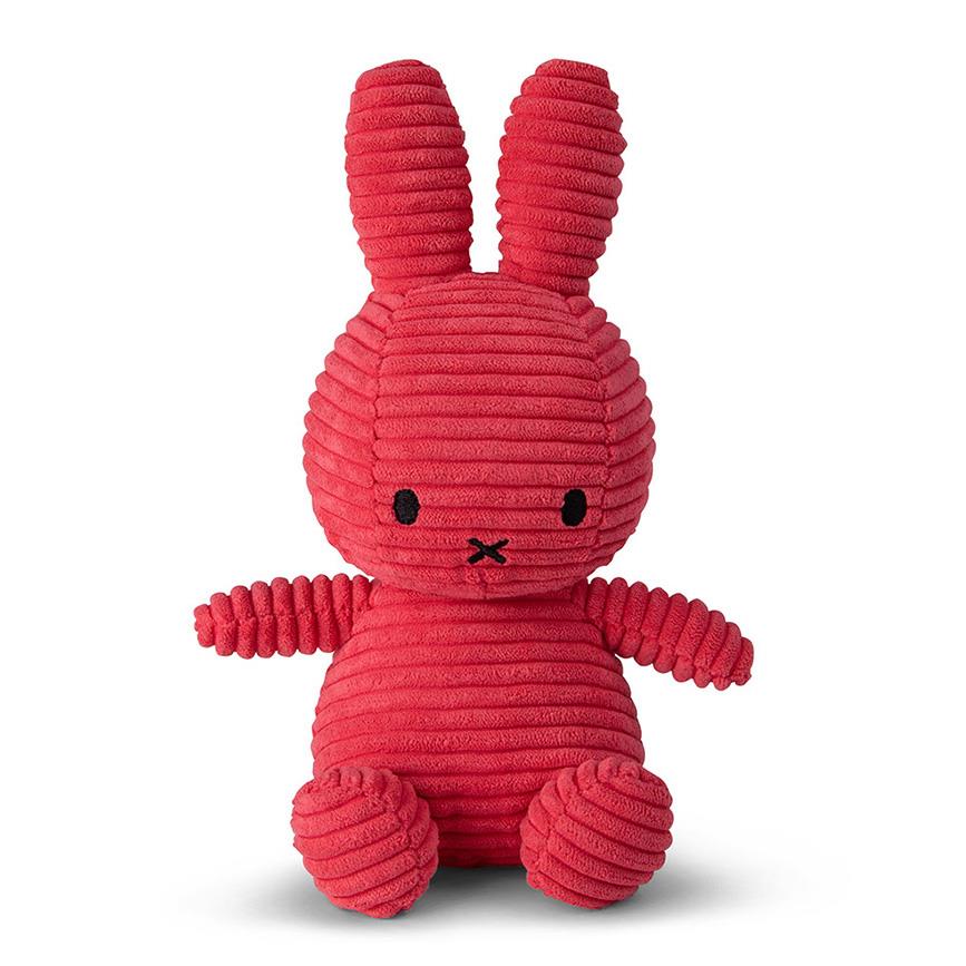 Miffy Plush Miffy Eco Corduroy Fuchsia 23 cm