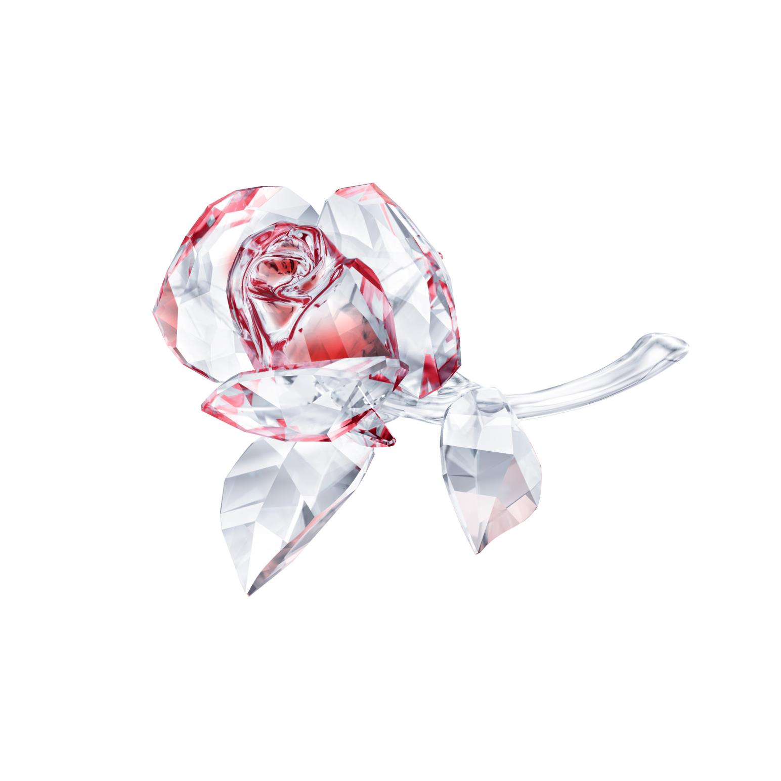 Swarovski Blossoming Rose - Red