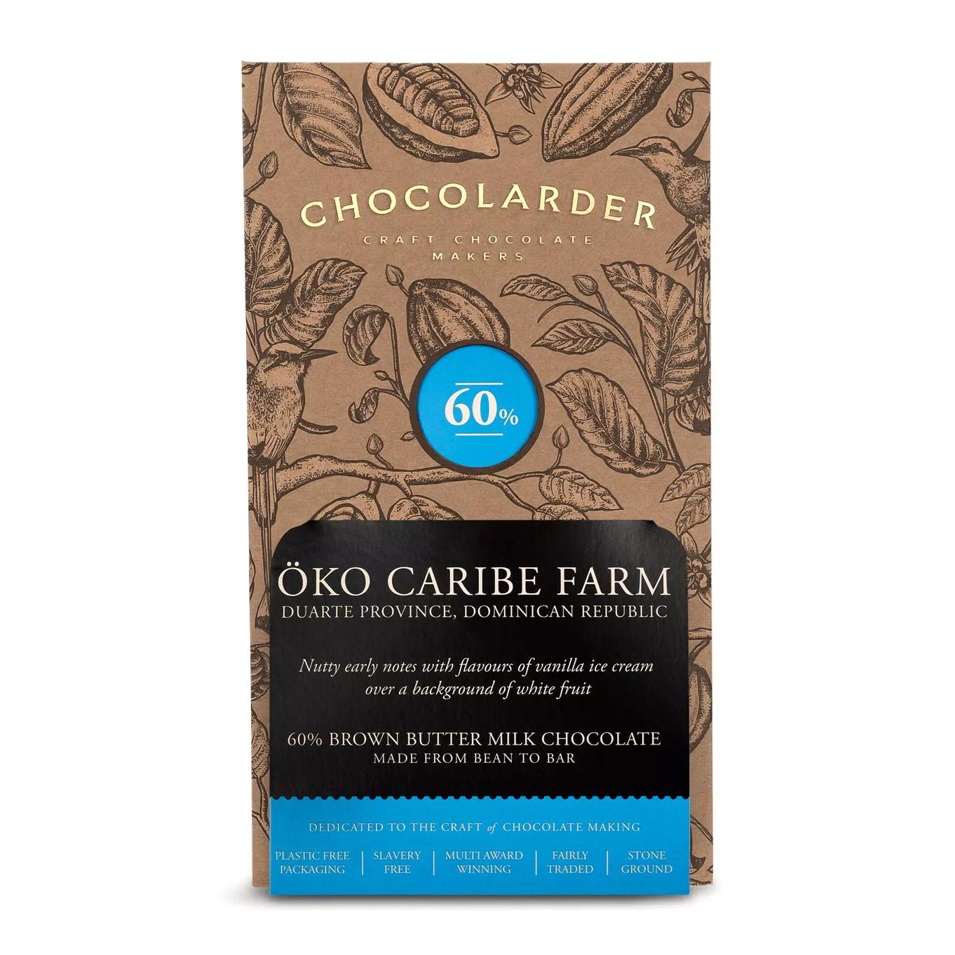 Chocolarder Oko Caribe Farm 60% Milk 70G