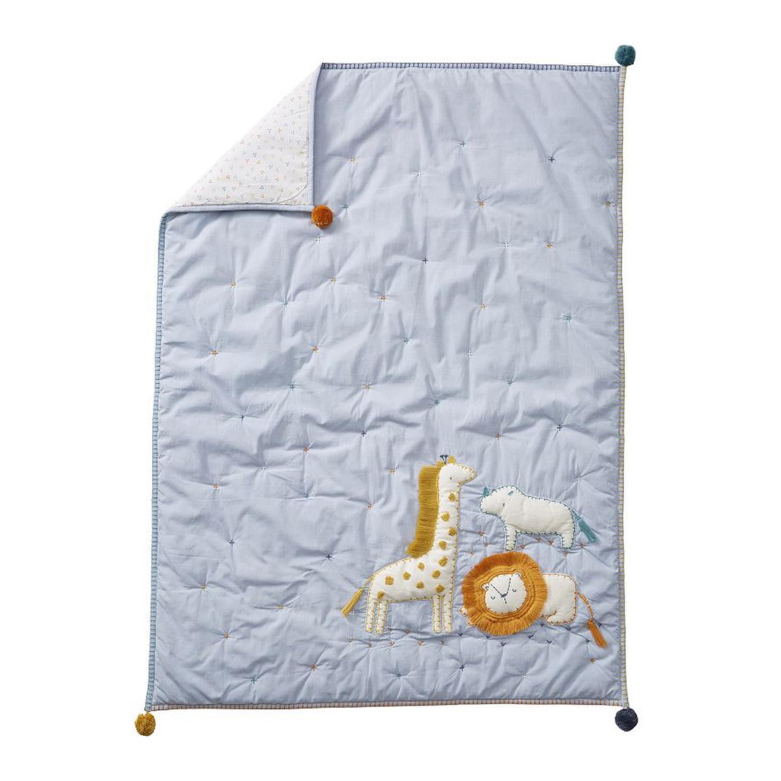 Pottery Barn Kids Scout Safari Toddler Quilt