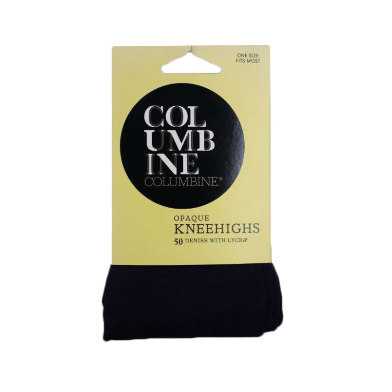 Columbine 50 Denier Opaque Knee Highs