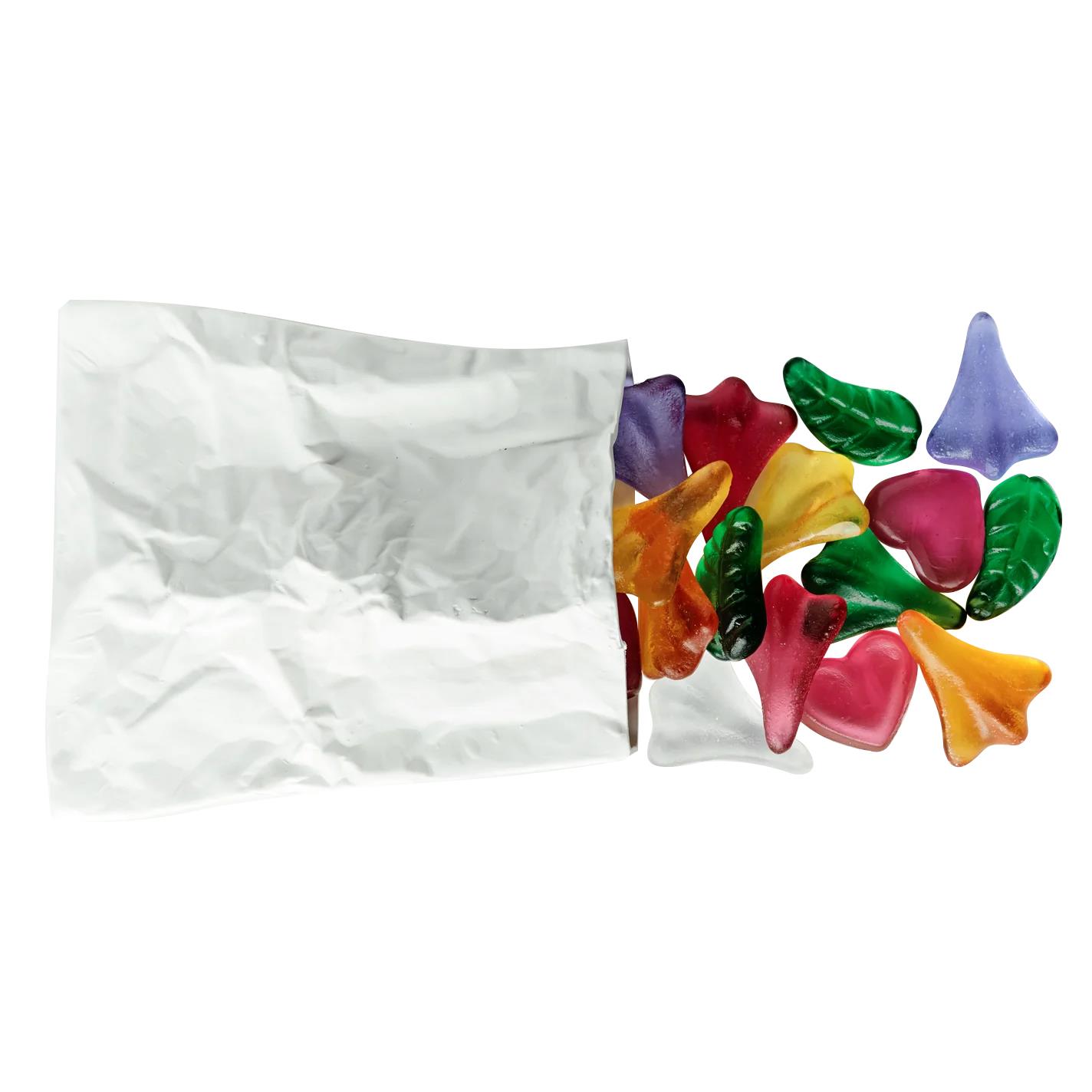 Simon Lewis Wards Lolly Bag & 12 Glass Mixed Lollies