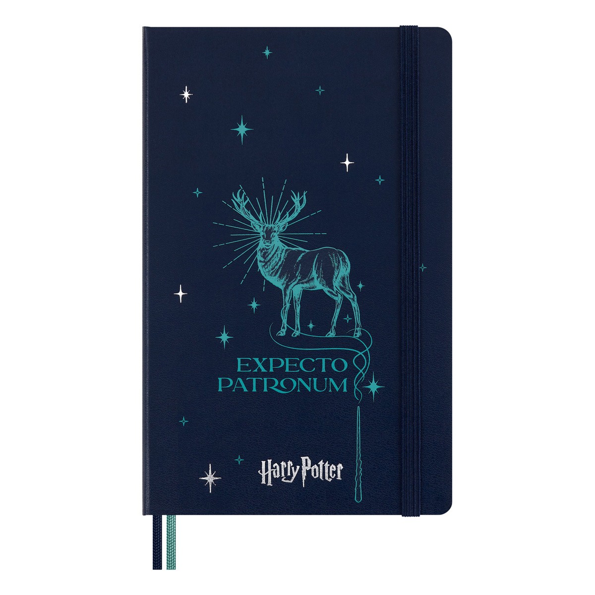 Moleskine LE Harry Potter Notebook Large Ruled Patronum