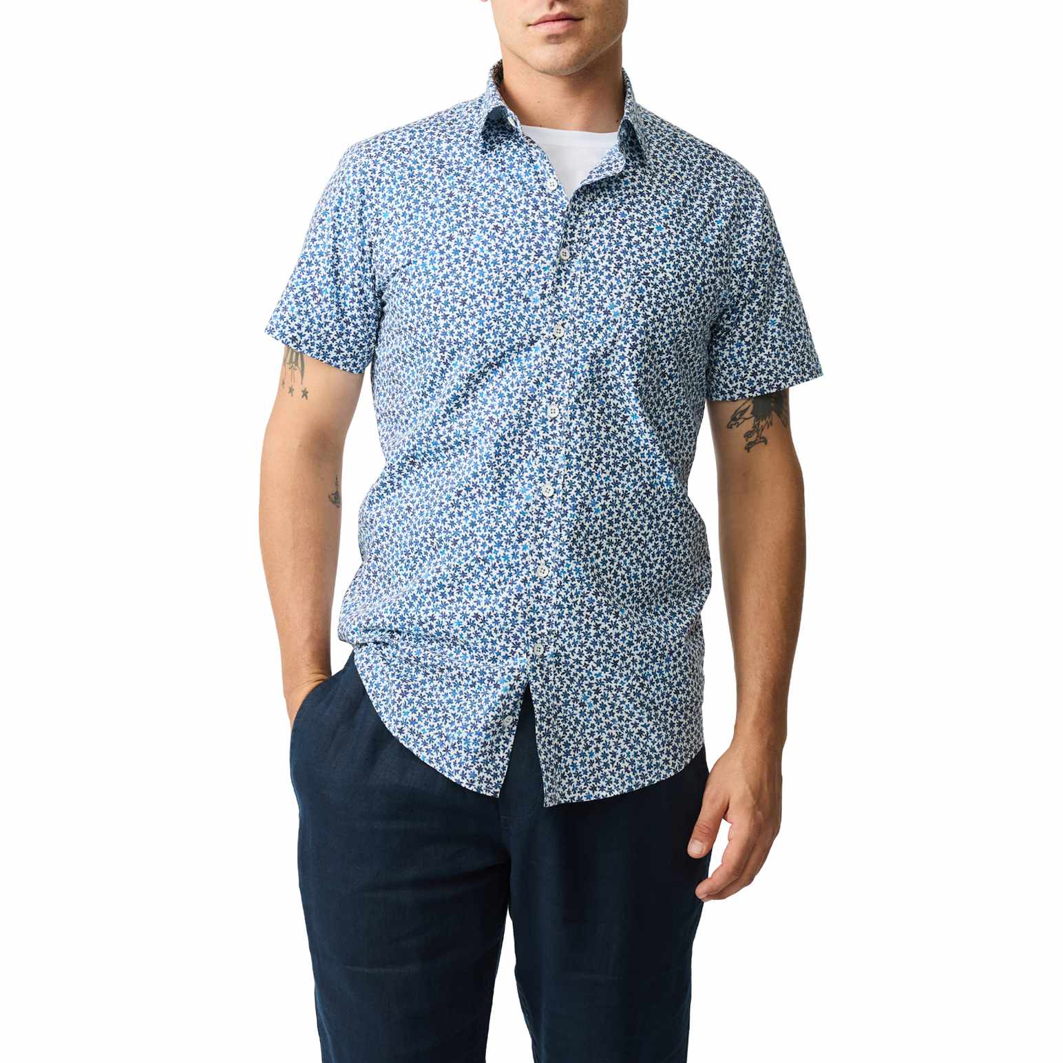 Rodd & Gunn Portage Ss Sports Fit Shirt