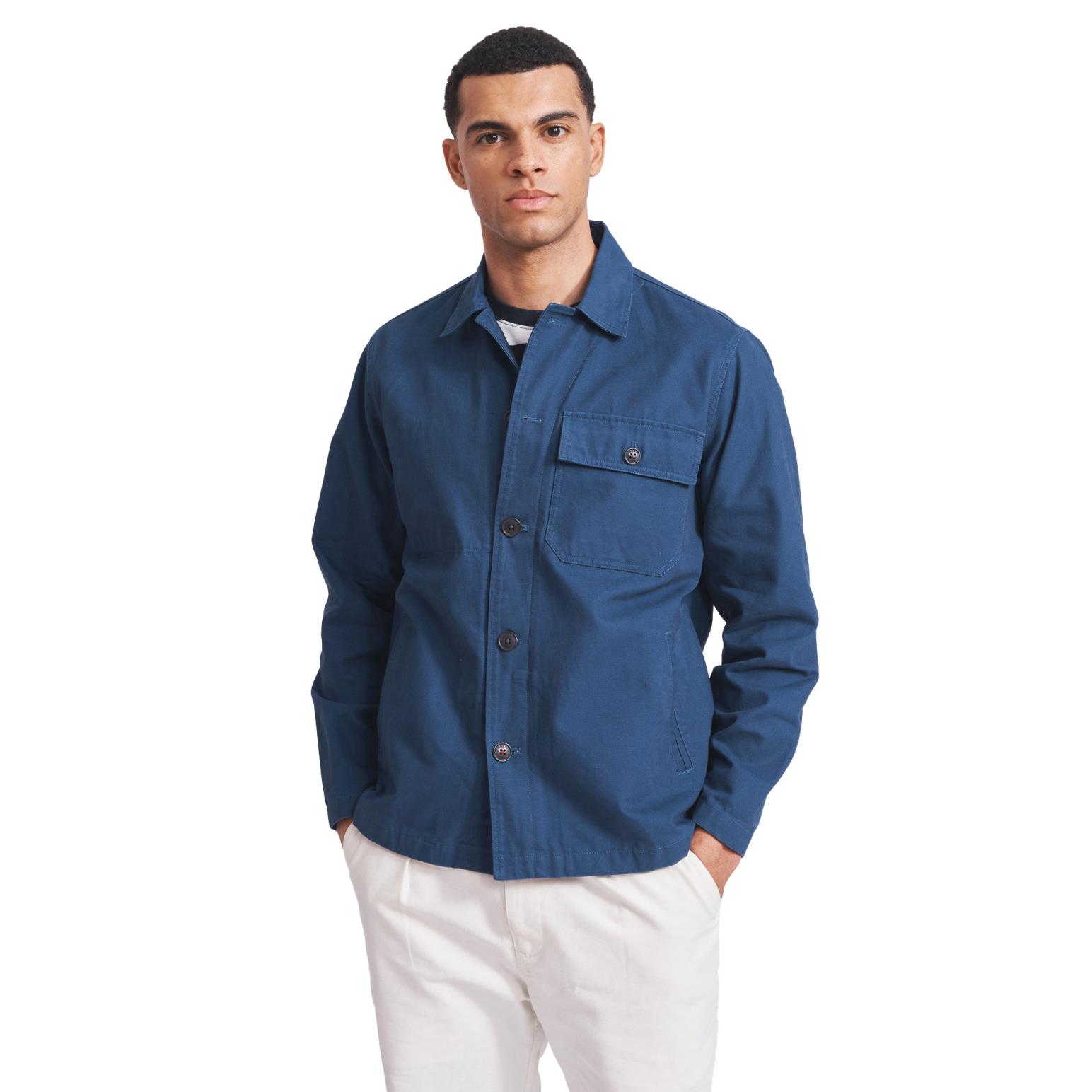 Aubin Kent Canvas Overshirt