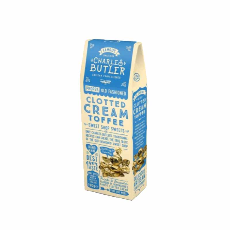 Charles Butler Clotted Cream Toffee Sweets 190g