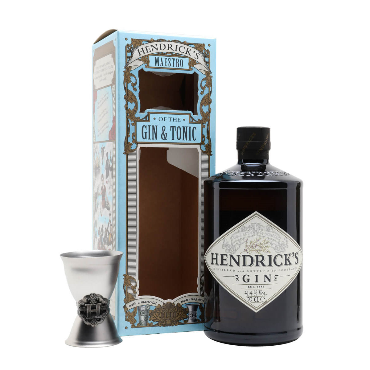 Hendricks Gin Jigger Gift Pack 41.4% 700ml