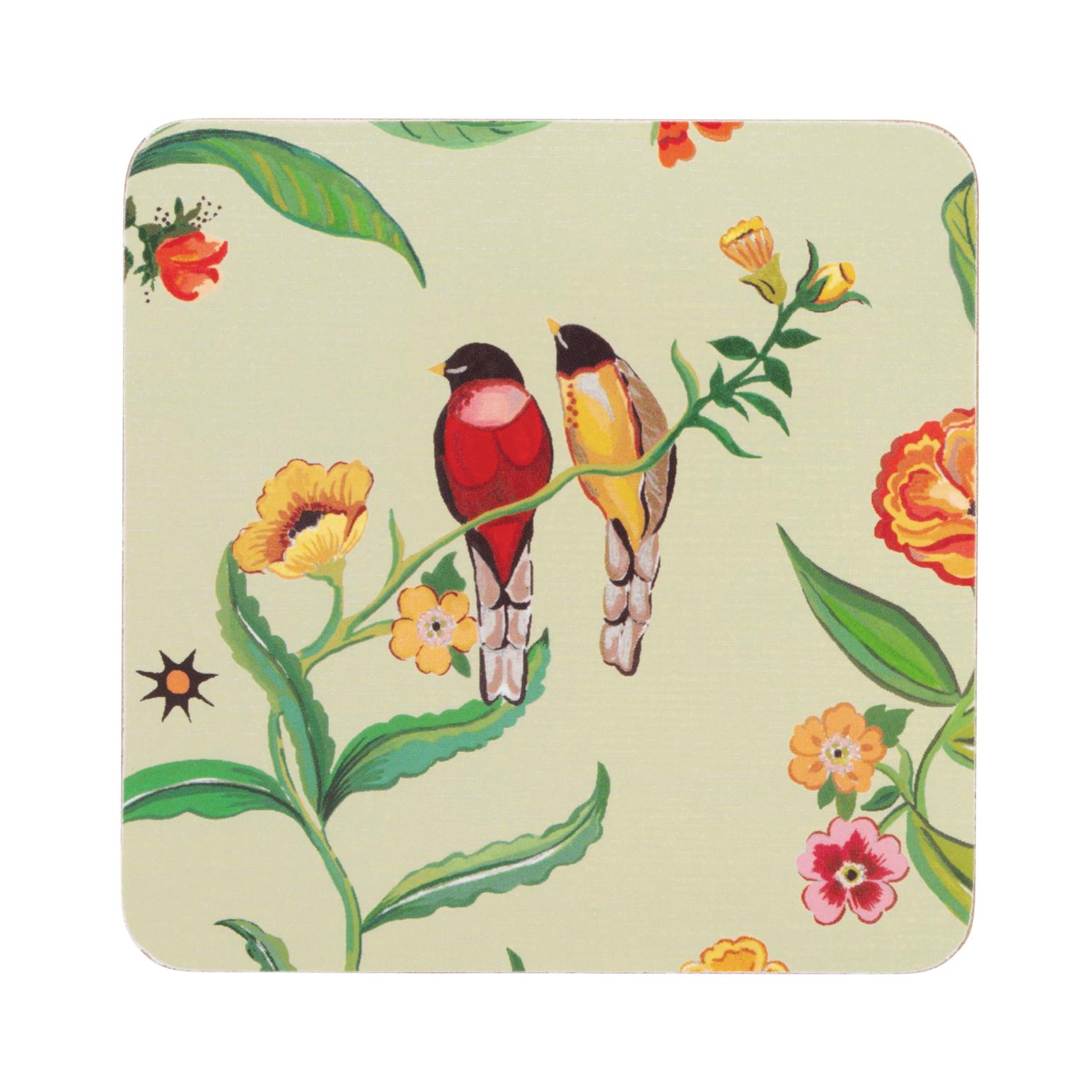 Cath Kidston Summer Birds 4Pk Coasters