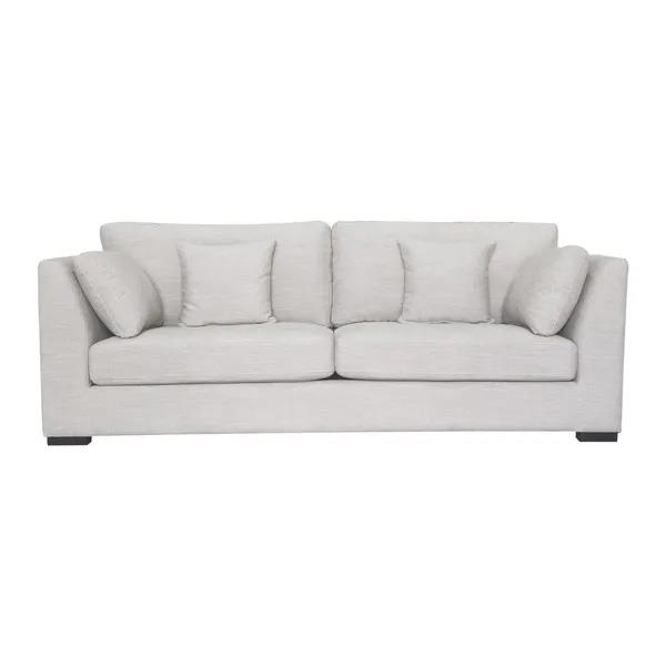 Capulet York 3-Seater Upholstered Sofa Salt