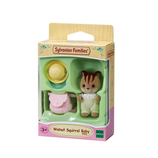 Sylvanian Families Walnut Squirrel Baby