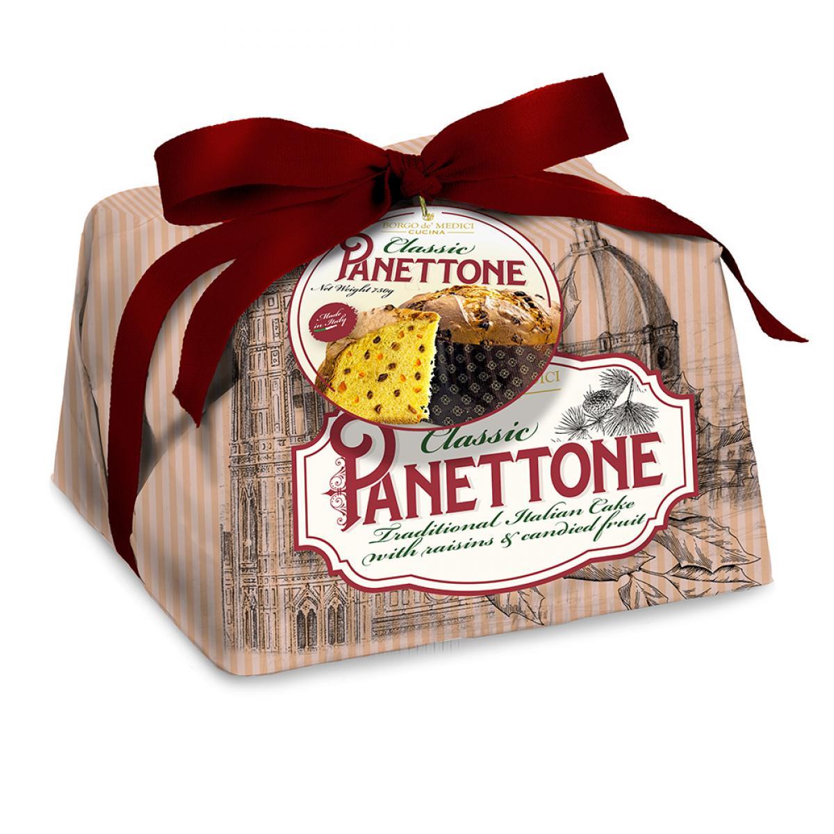 Borgo de Medici Panettone Classic Fruit Cake 750g