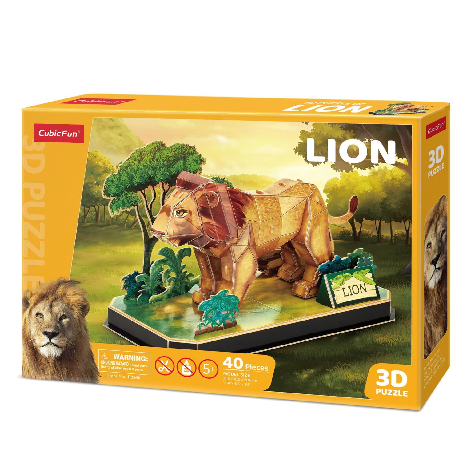 3D Puzzles Animal Pals Lion