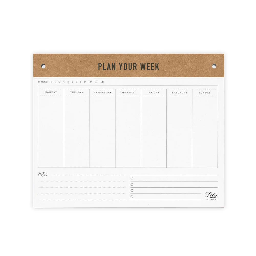 Letts Of London Conscious Weekly Planner Refill