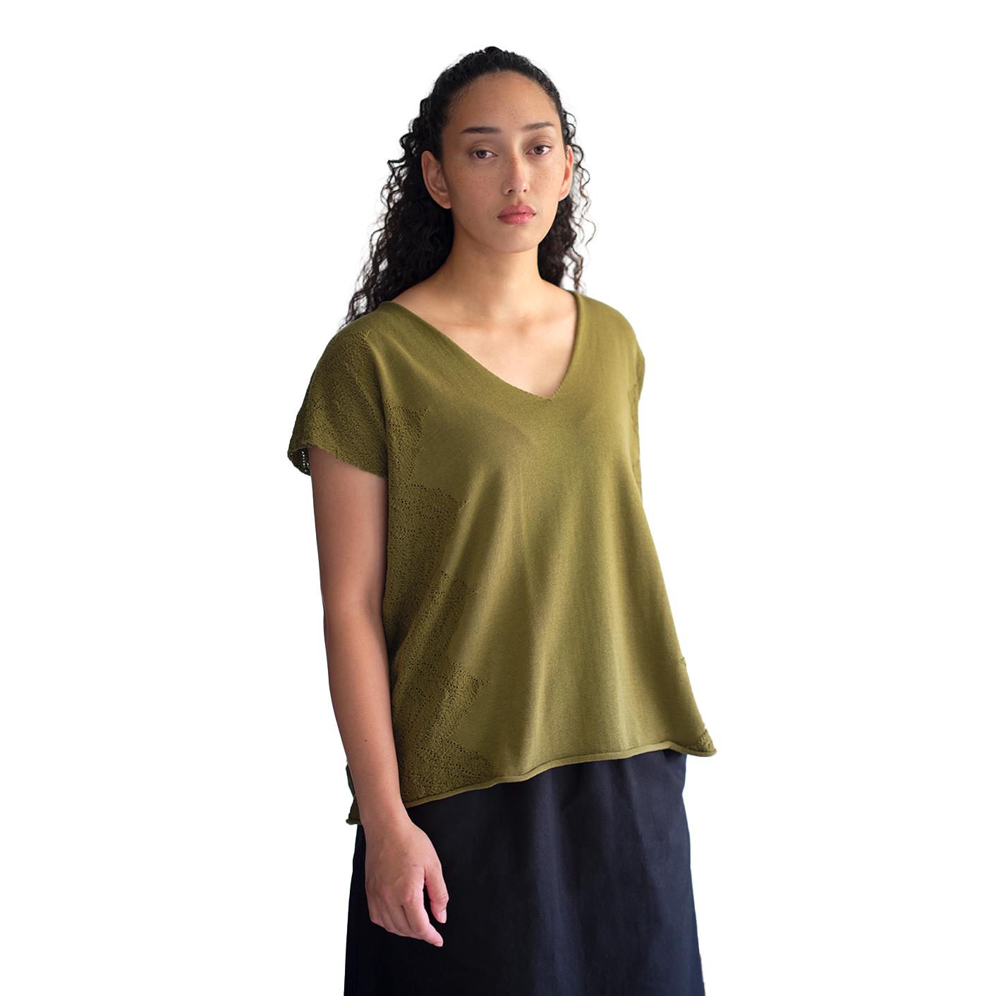 Standard Issue Cotton Florentine Top