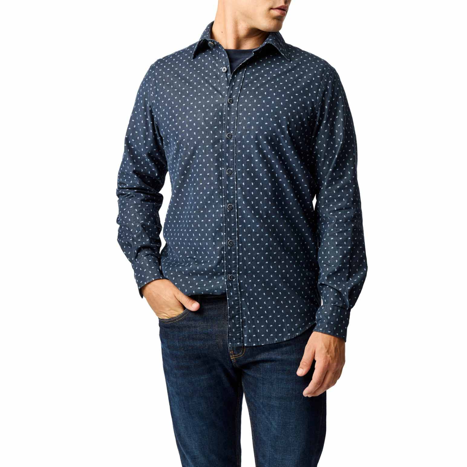 Rodd & Gunn Harrington Ls Sports Fit Shirt