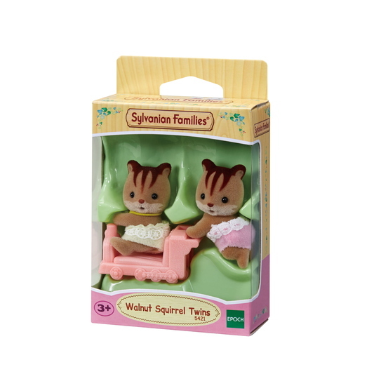 Sylvanian Families Walnut Squirrel Twins