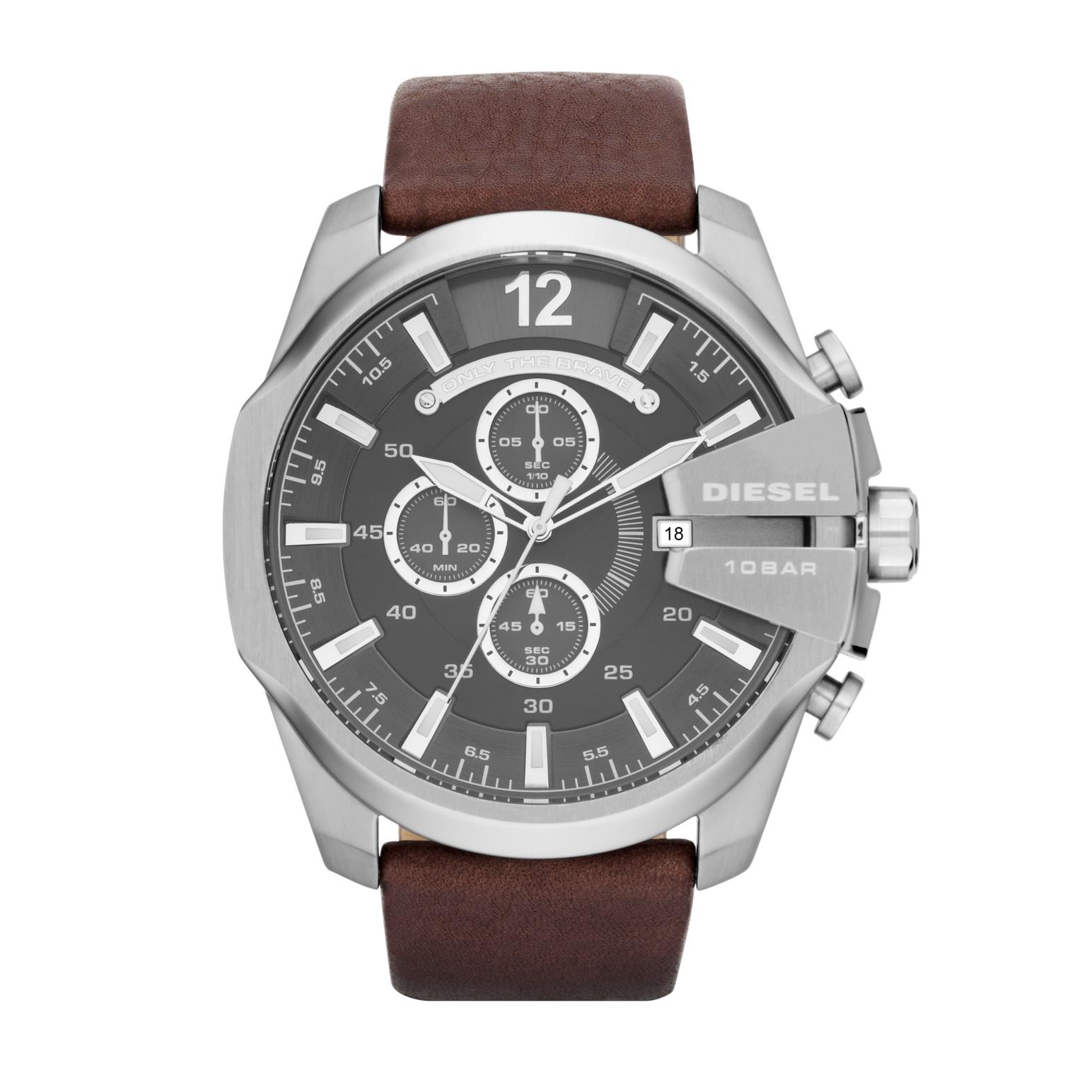 Diesel Mega Chief Brown Chronograph Watch DZ4290