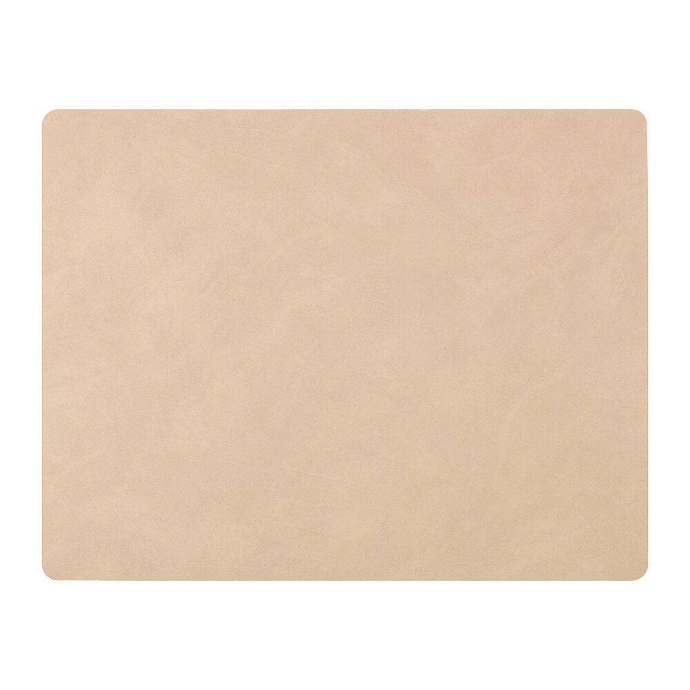 LIND DNA Nupo Tablemat Square Sand 35x45cm