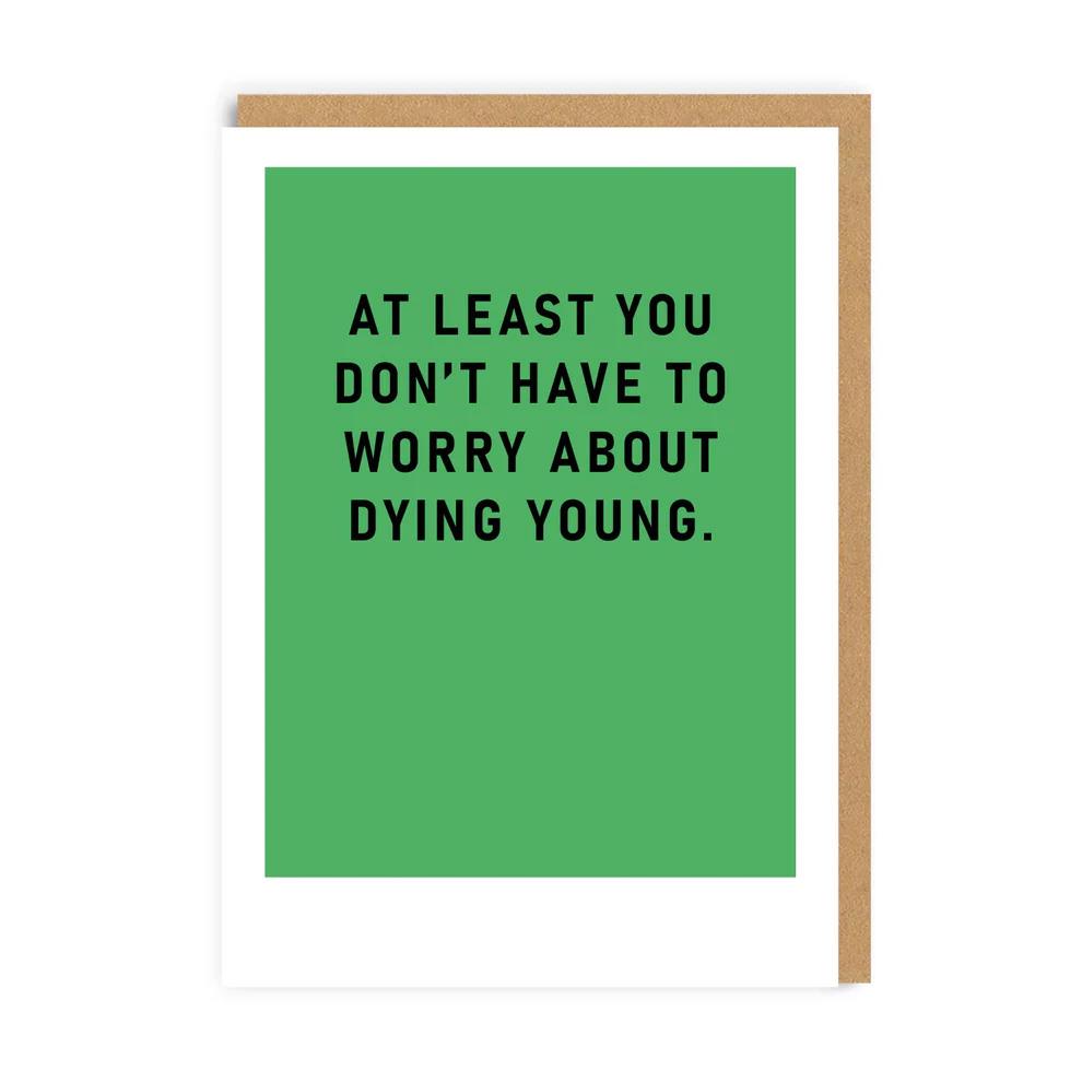 Ohh Deer Dying Young Birthday Card