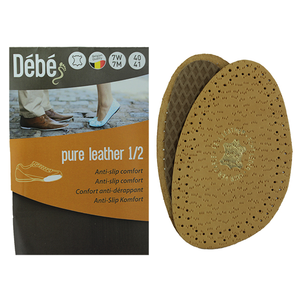 Debe Natur Leather 1/2 Insole